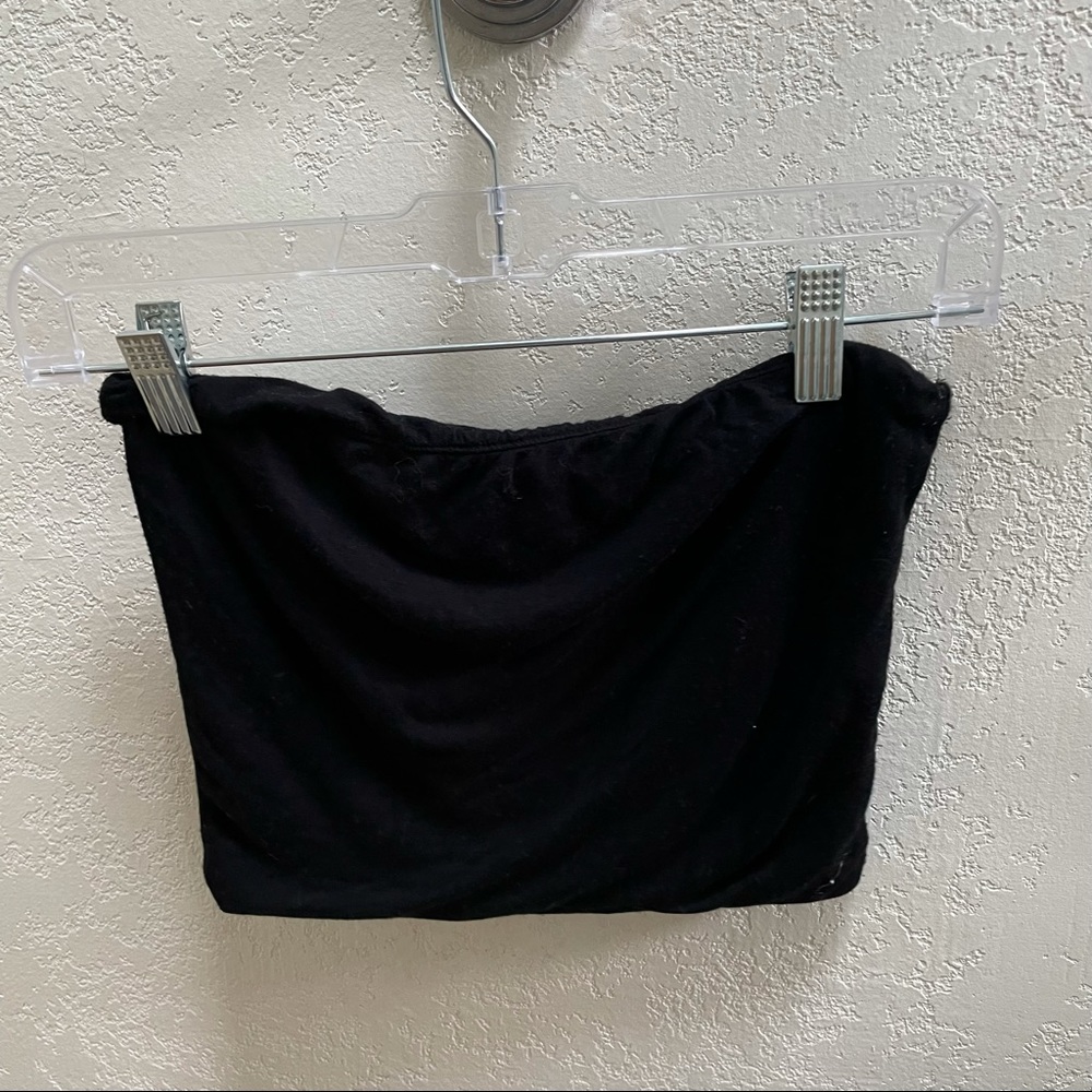BLACK TUBE TOP - Picture 2 of 3